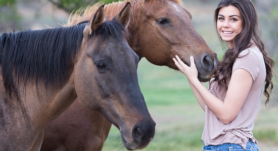 Pferde und Halterin glücklich und gesund – Horsia