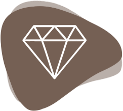 Grafik Diamant Grafik eines Diamanten von der Diamantenbestattung